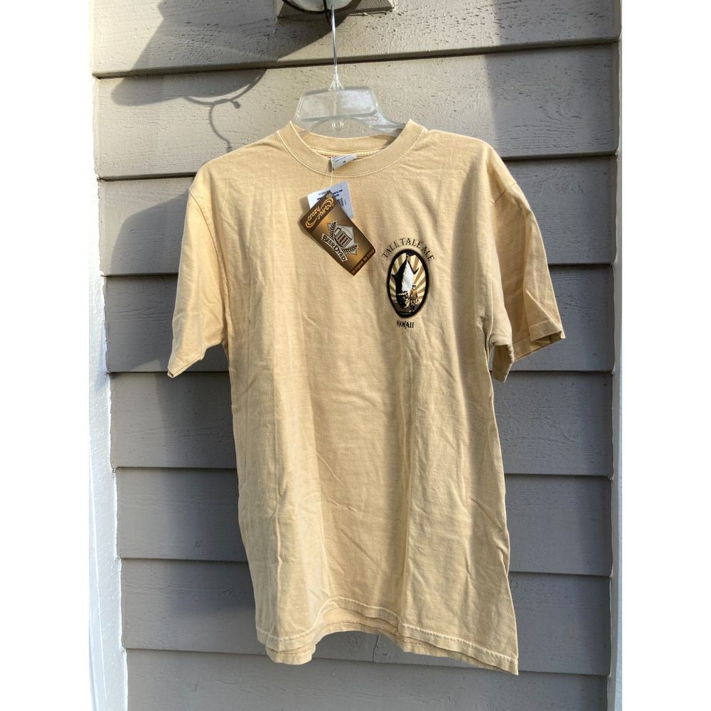 Crazy Shirts Tall Tale Ale Beer Dyed t shirt size M NWT cotton Pit to Pit 20"